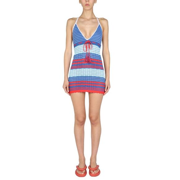 Gallo 1927 Women Mini Striped Dress - Picture 1 of 4